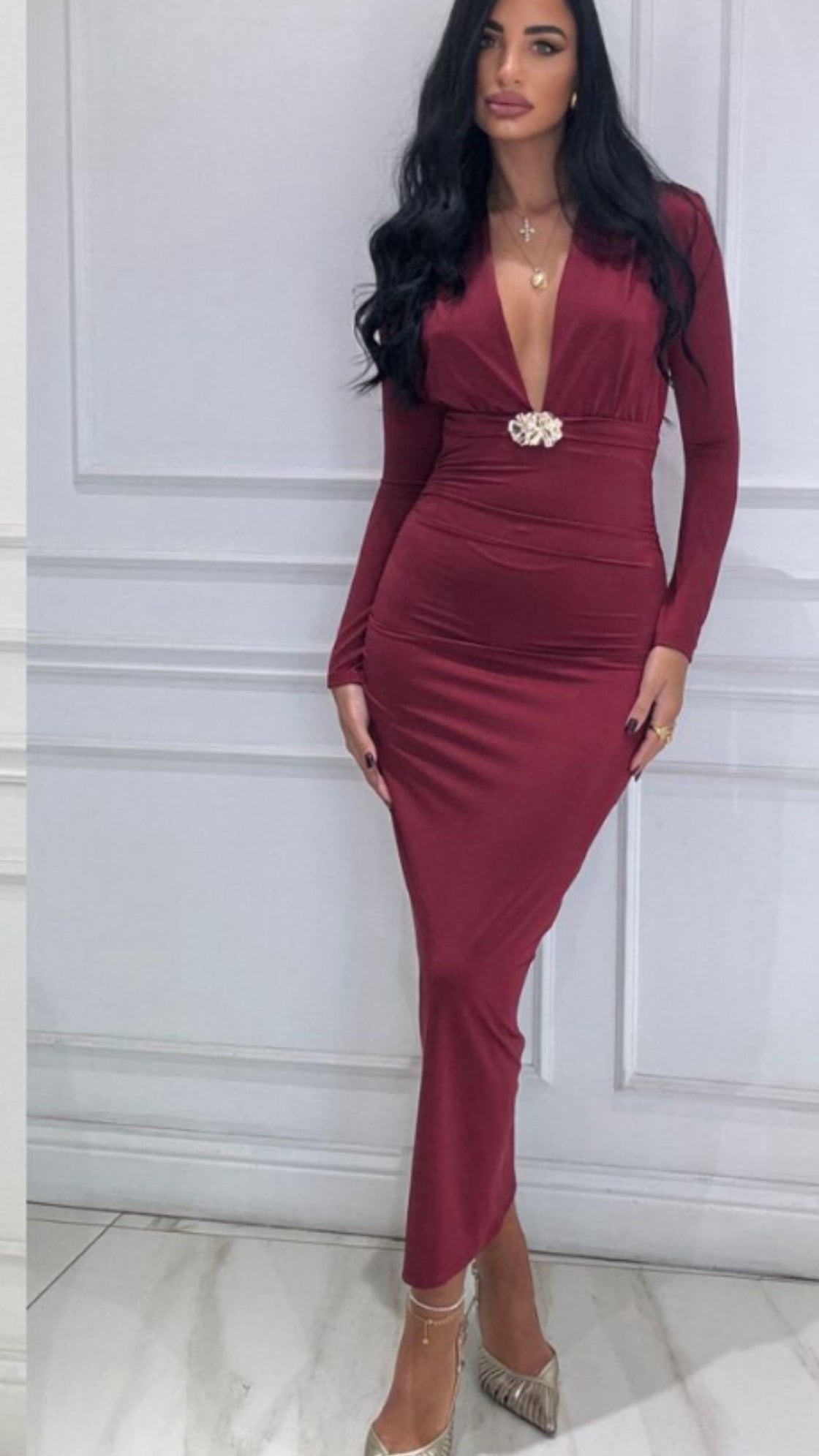 Vestito drappeggiato