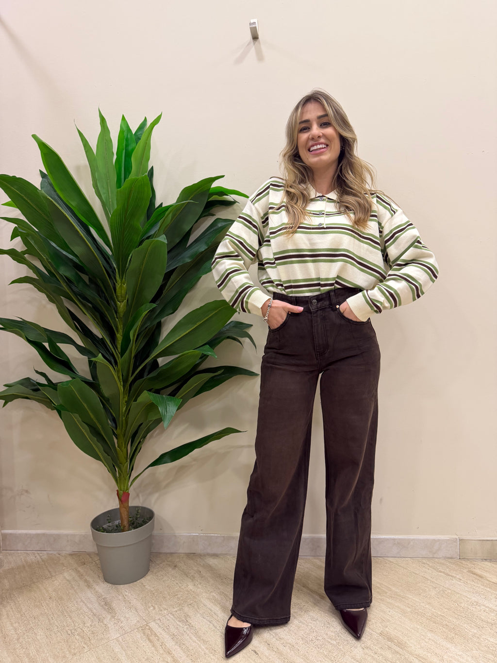 Jeans marrone