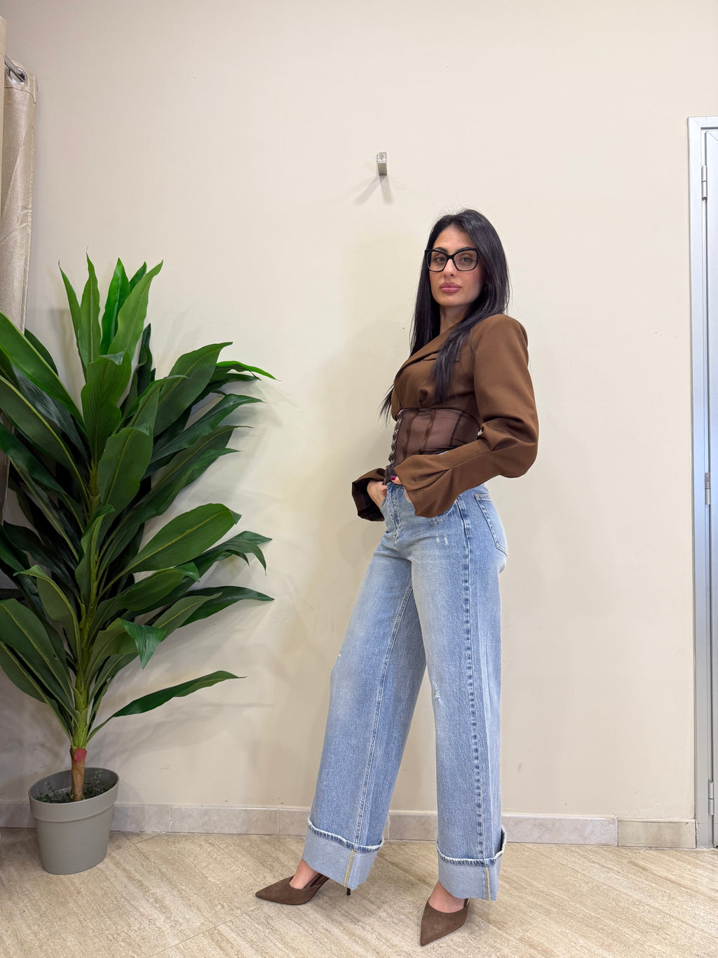 Giacca cropped