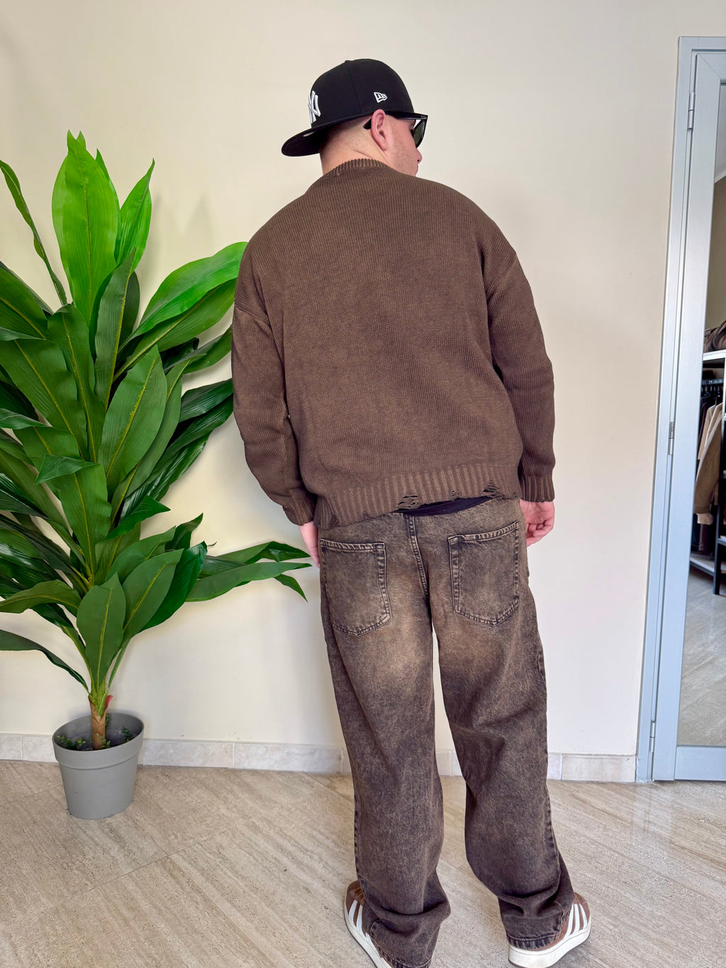Jeans just marrone