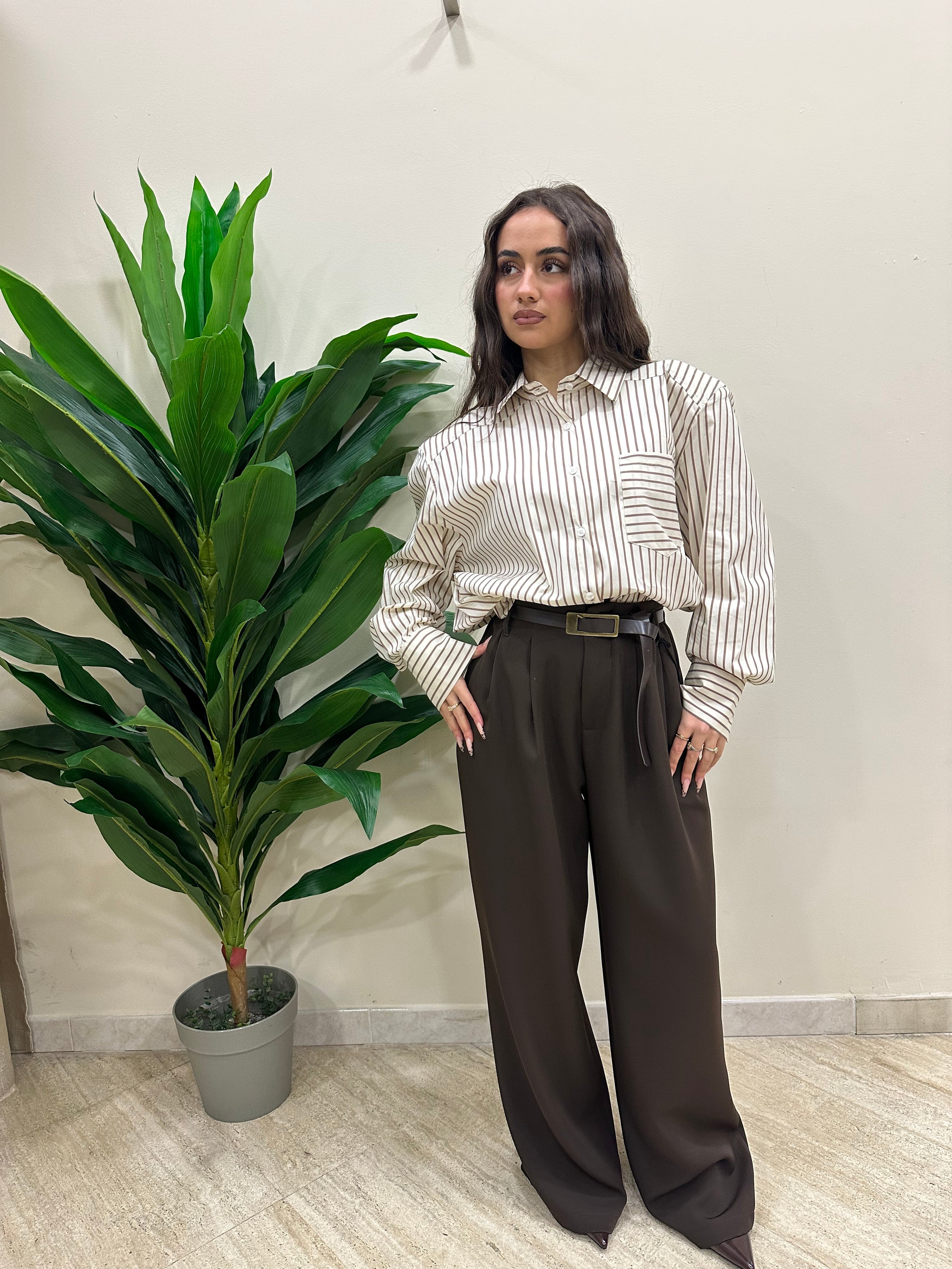 Pantalone con cinta just