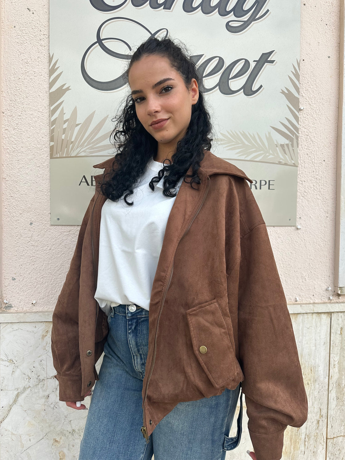 Giubbino camoscio Sheila