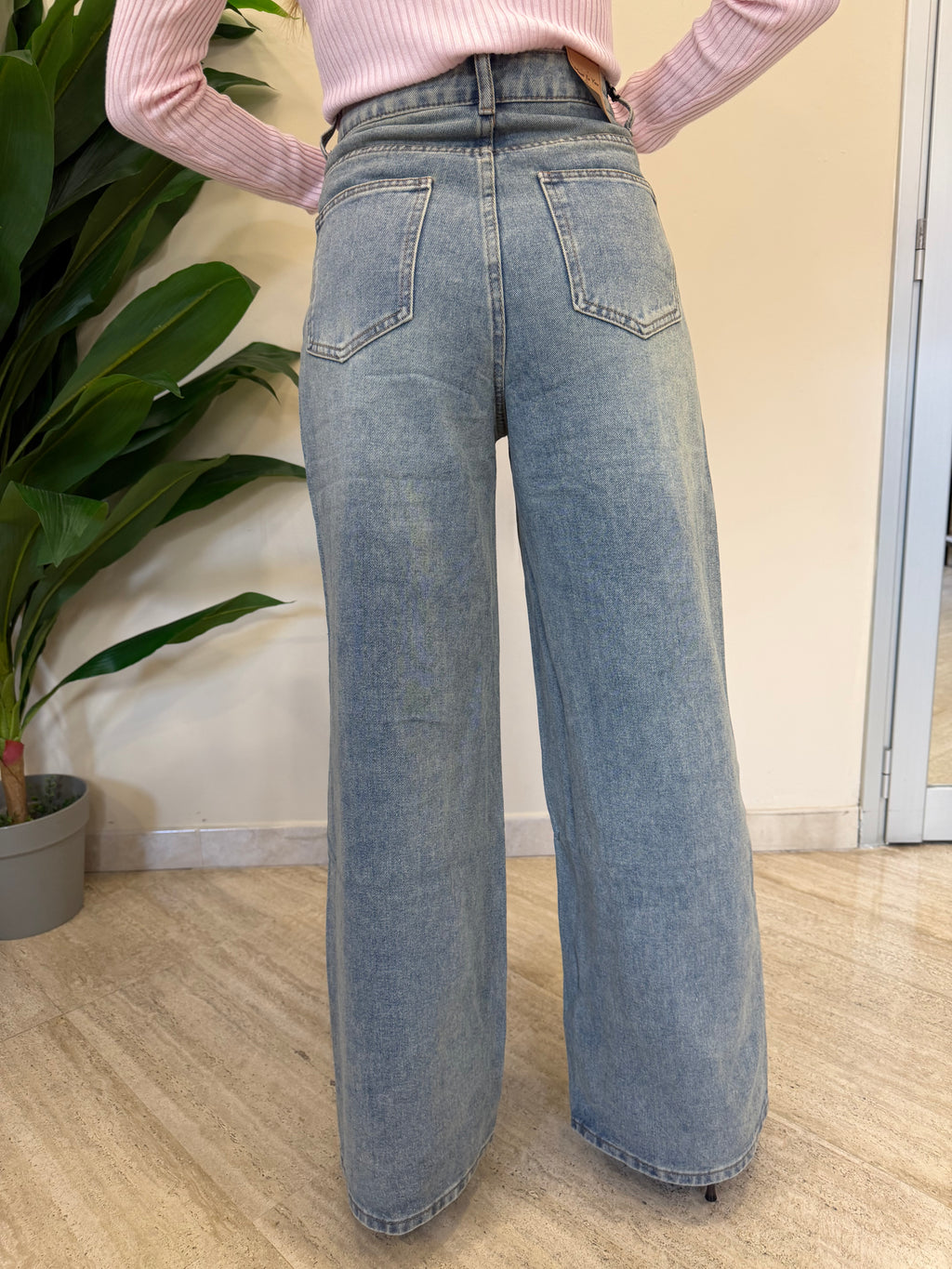 Jeans flowers