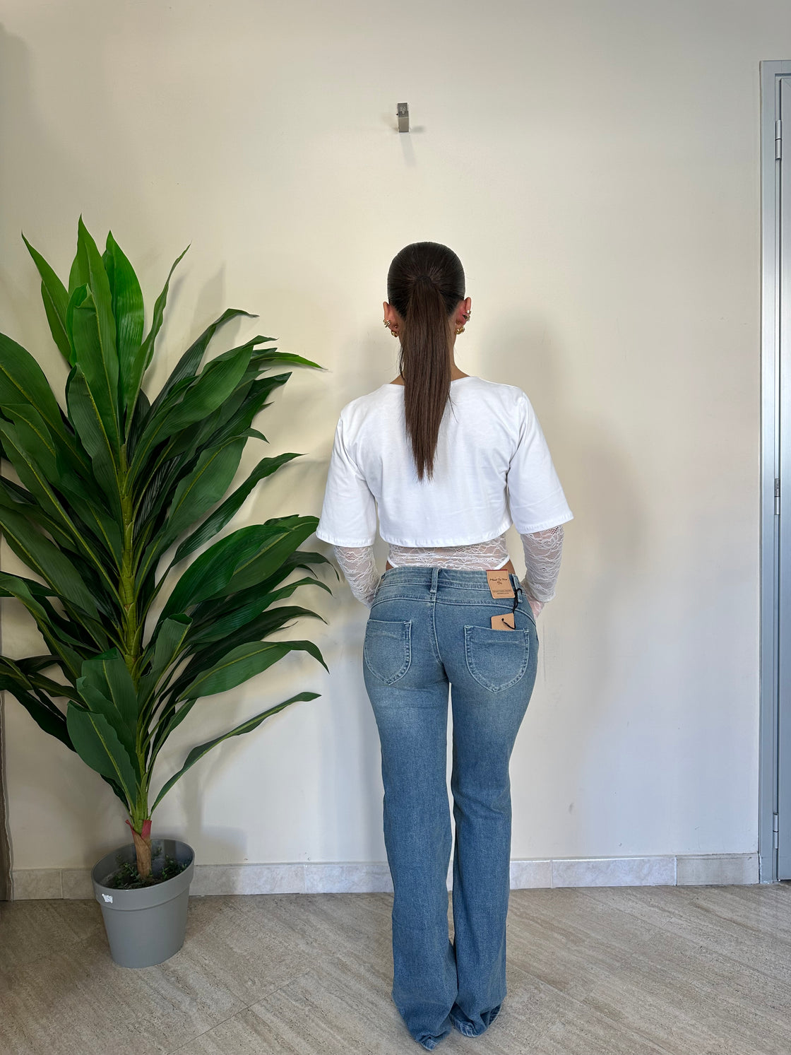 Jeans vita bassa
