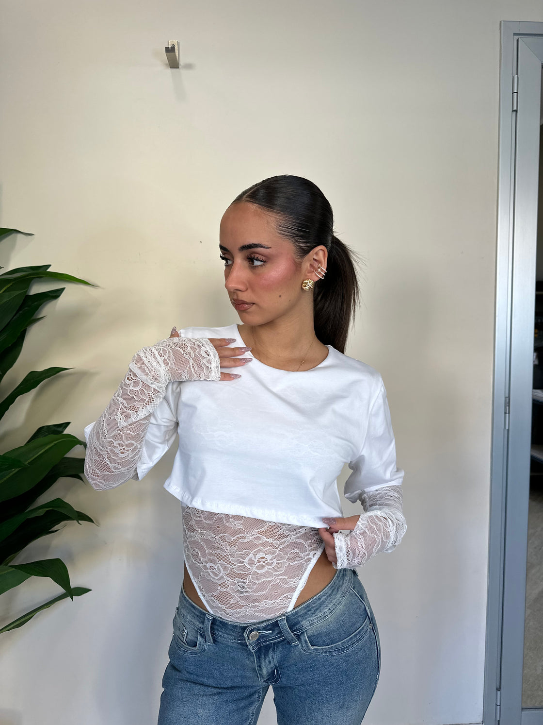 Body in pizzo Camilla