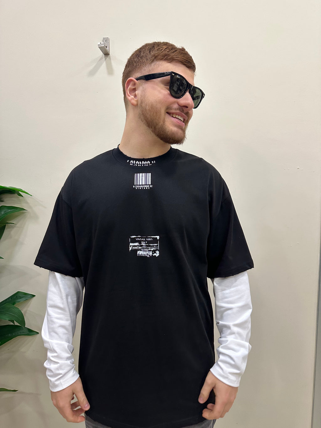 T-Shirt manica doppia