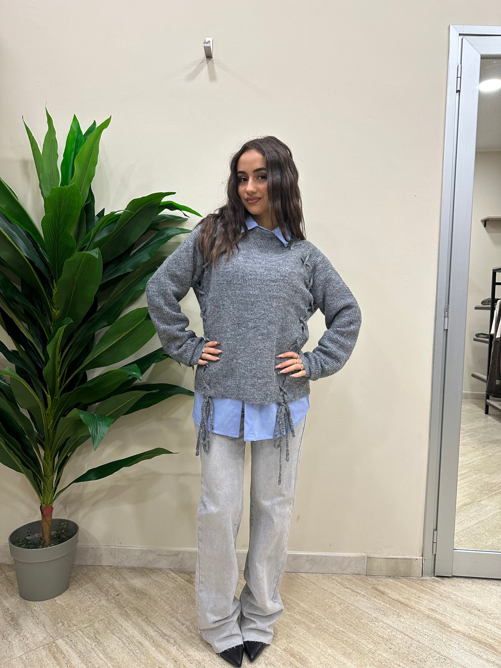 Jeans grigio