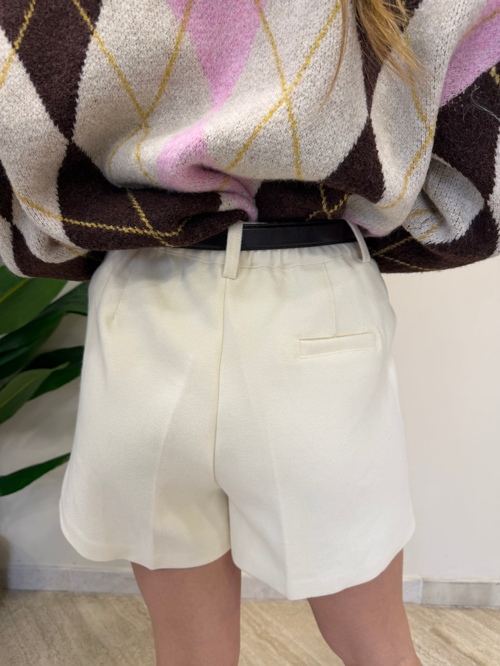Pantaloncino con cinta