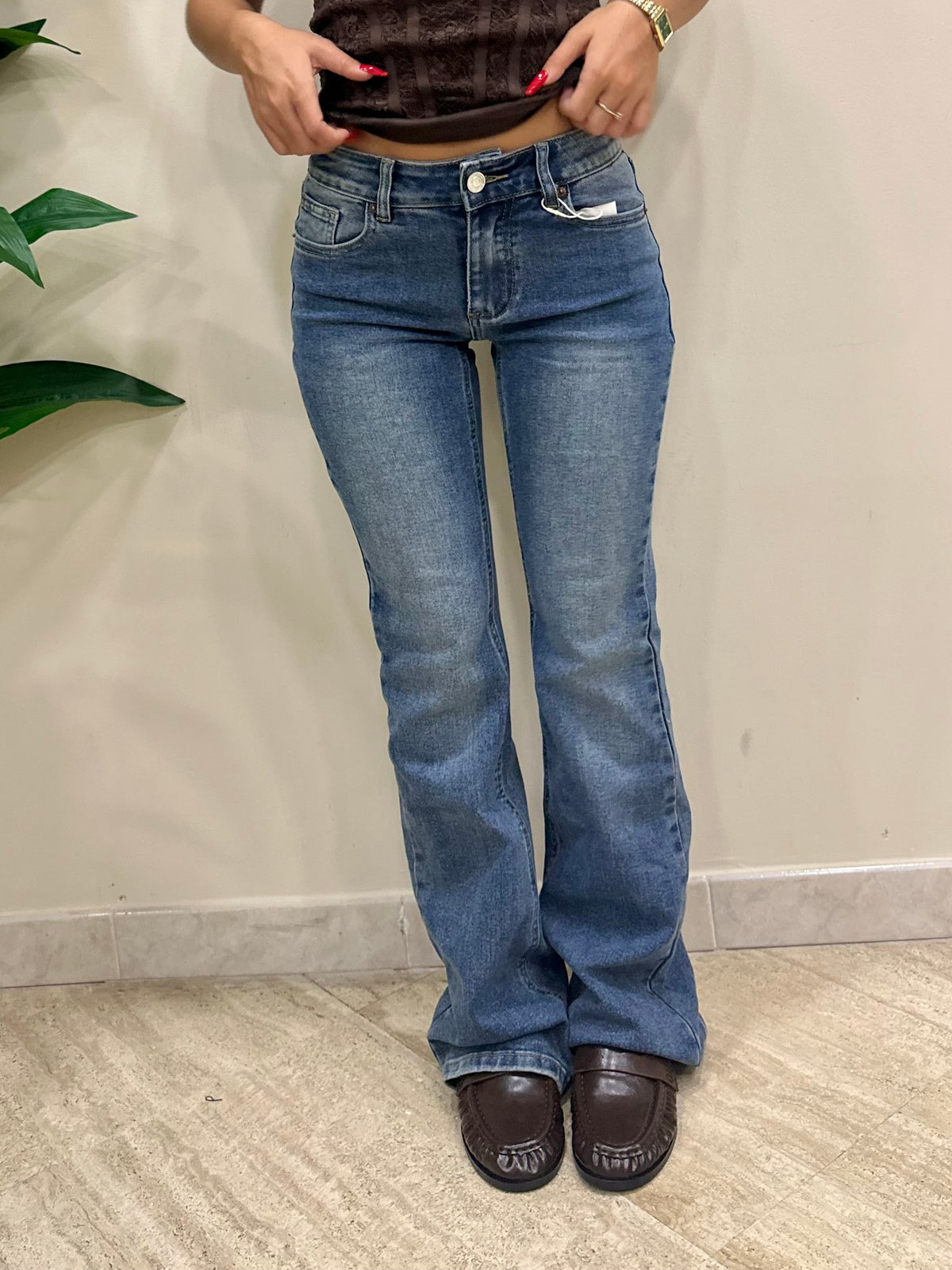 Jeans vita bassa