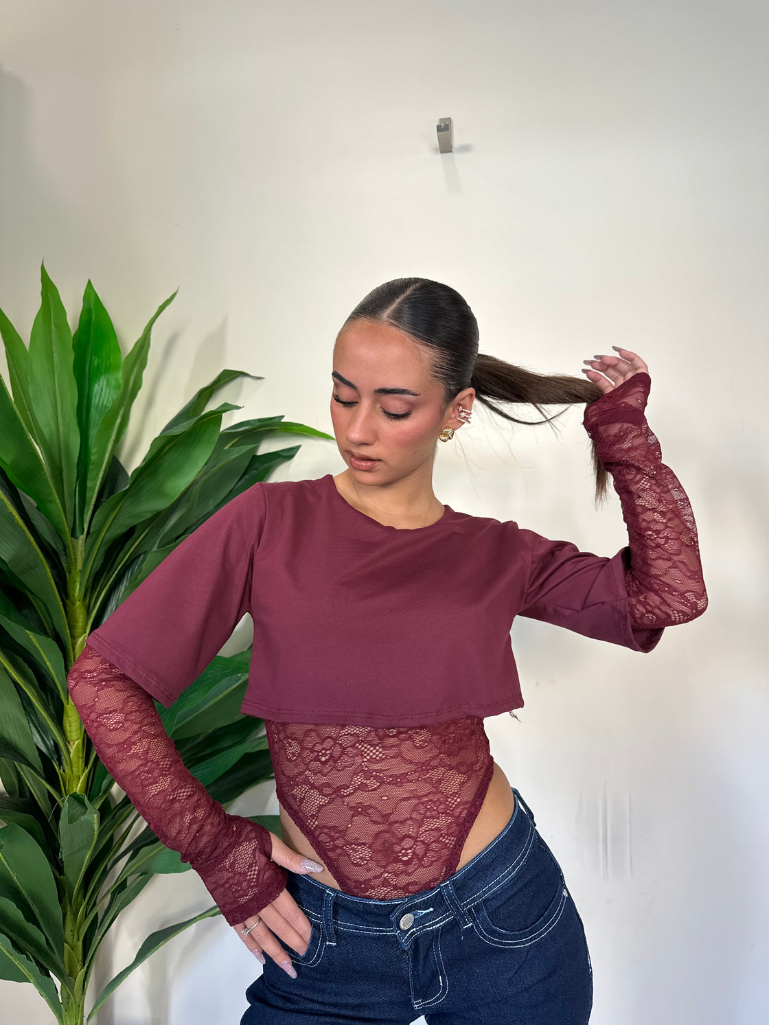 Body in pizzo Camilla