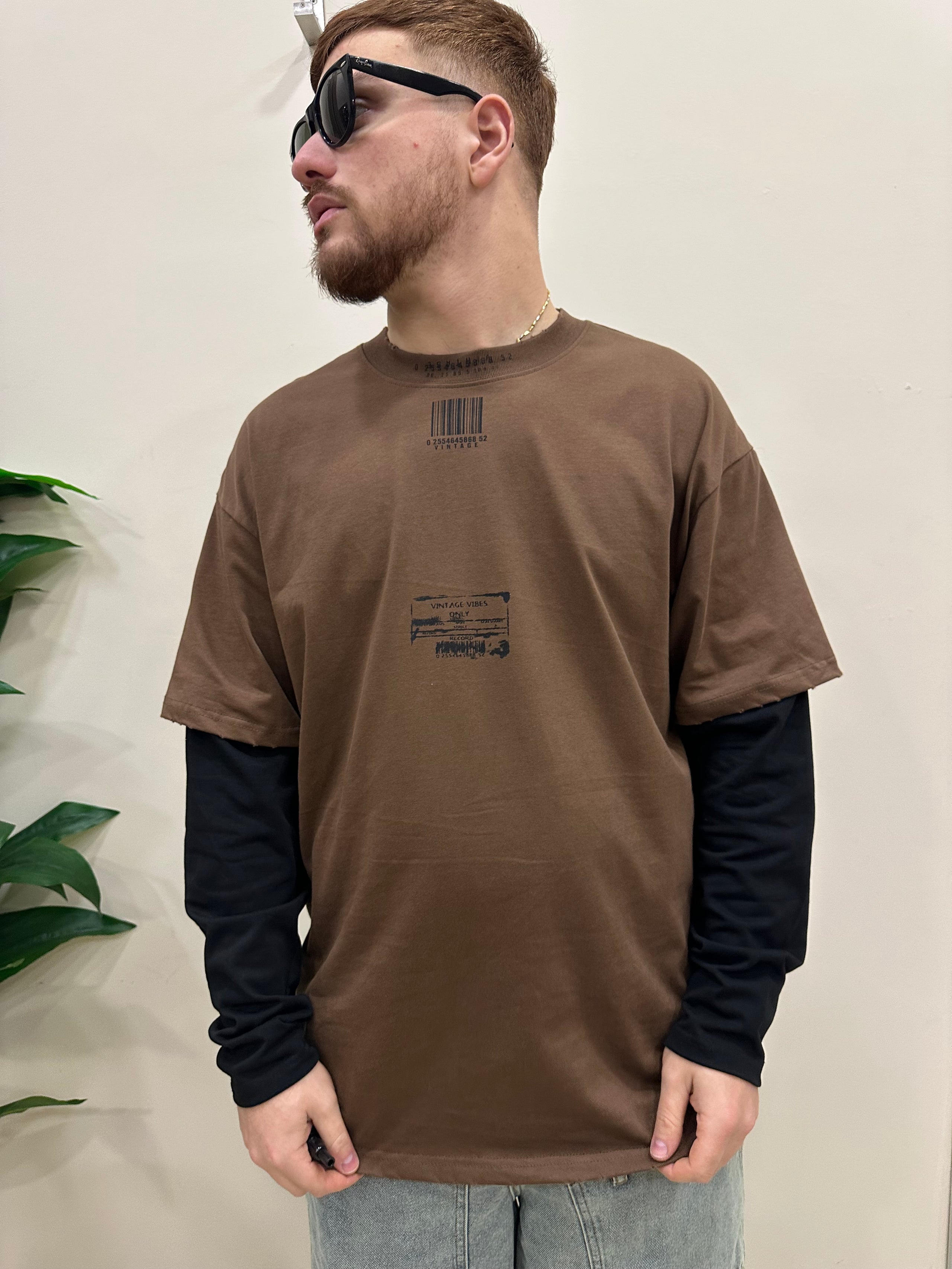 T-Shirt doppia manica