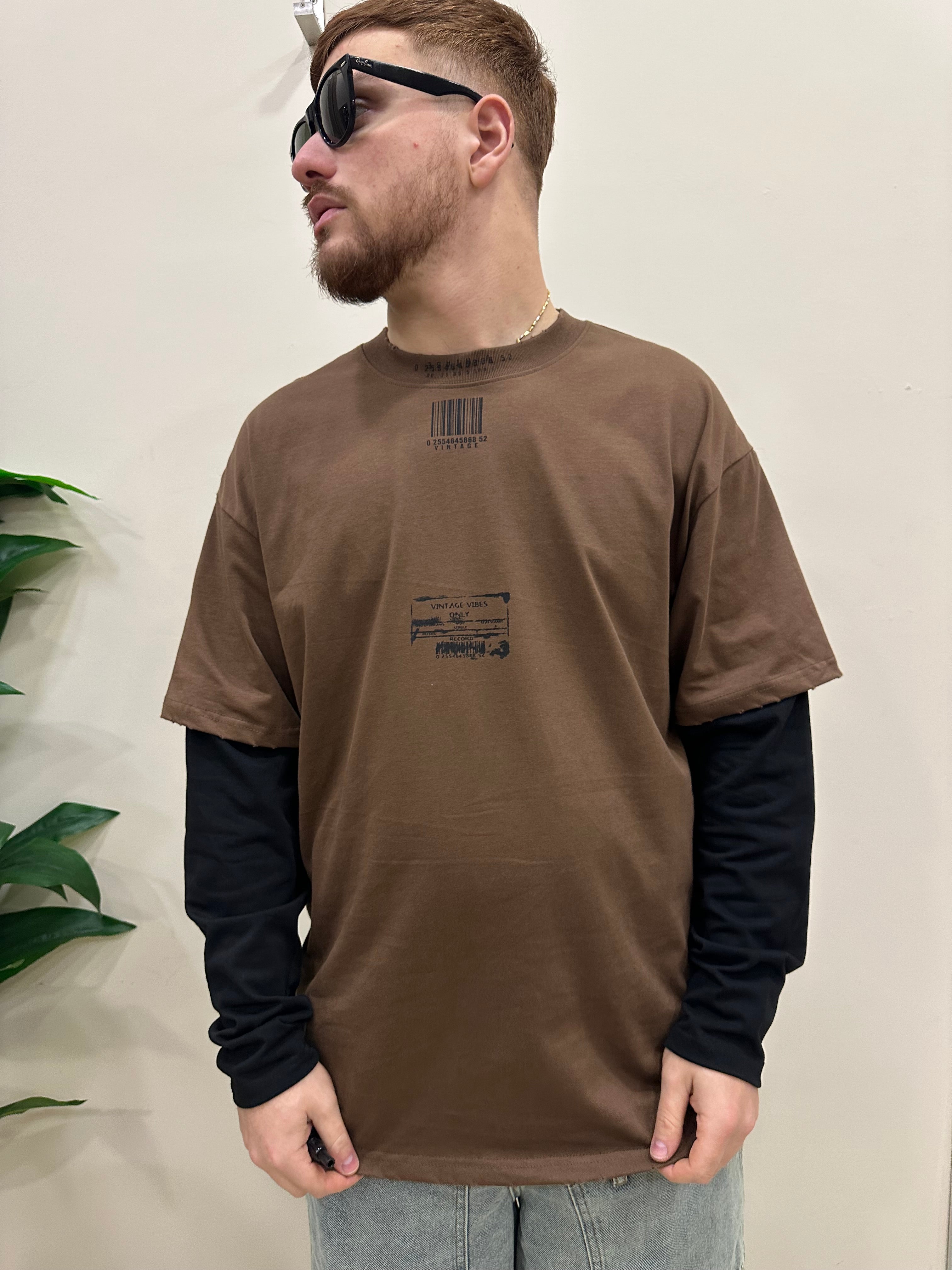 T-Shirt doppia manica
