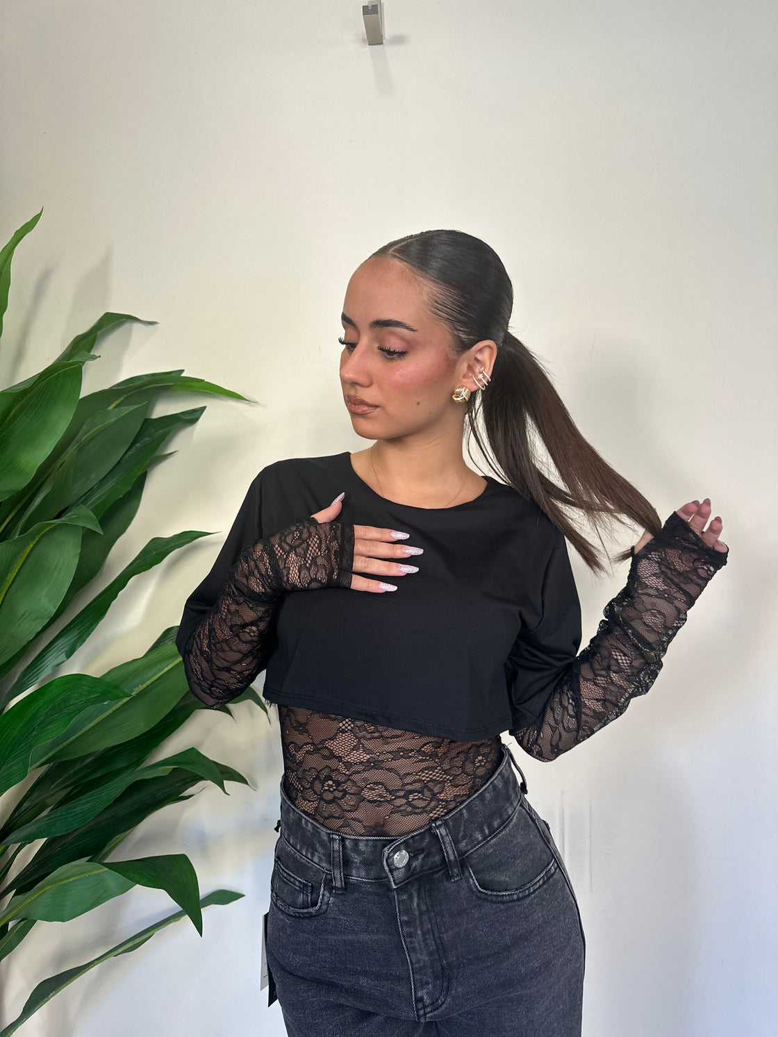 Body in pizzo Camilla