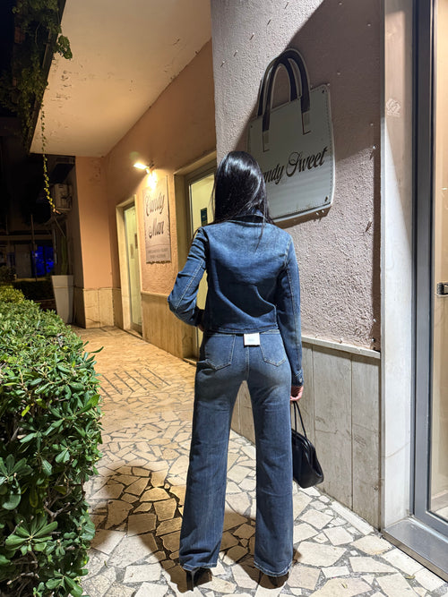 Giubbino di jeans mod napoleon