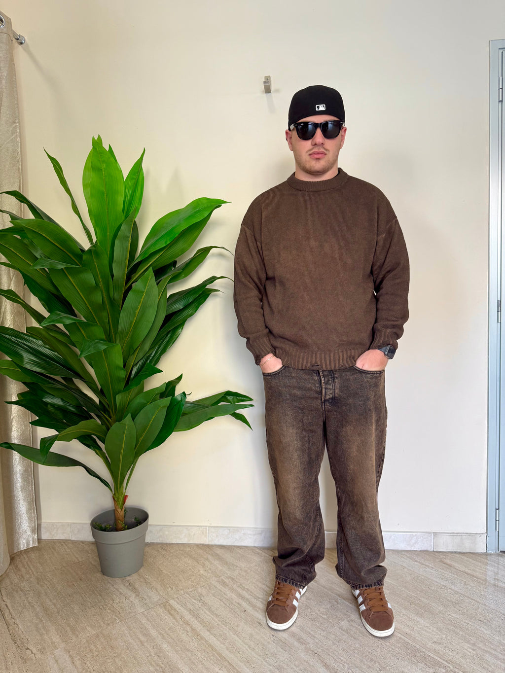 Jeans just marrone