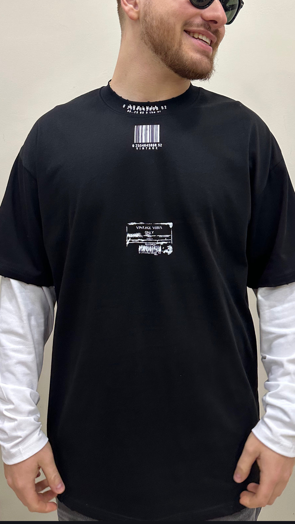 T-Shirt manica doppia