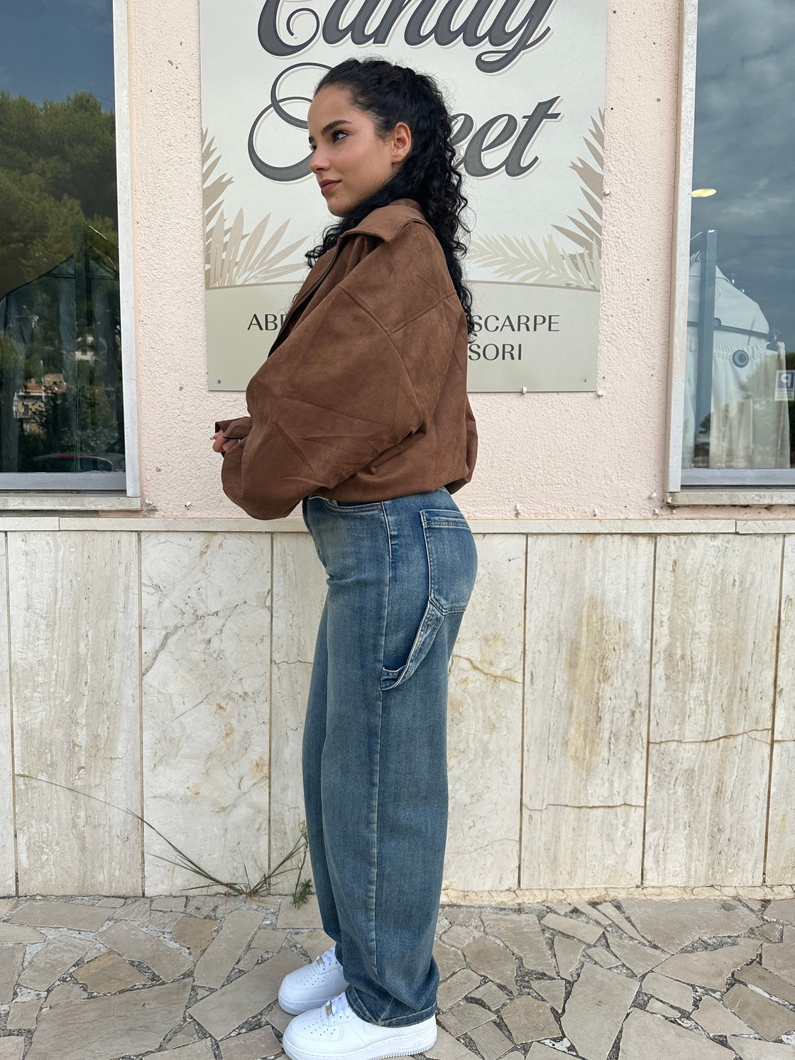 Giubbino camoscio Sheila