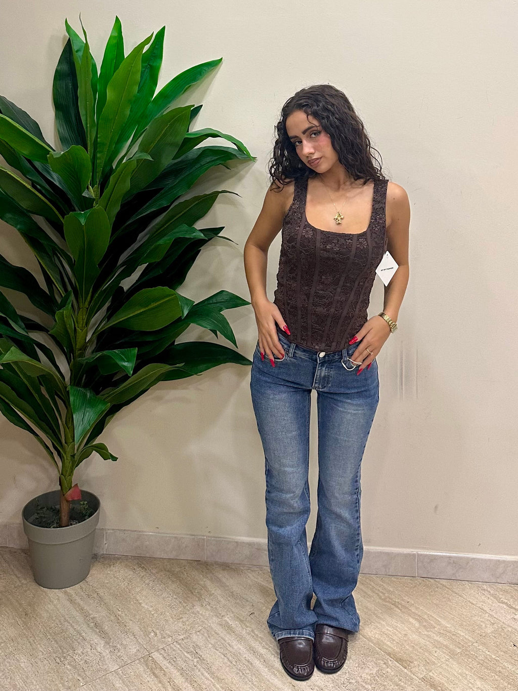 Jeans vita bassa