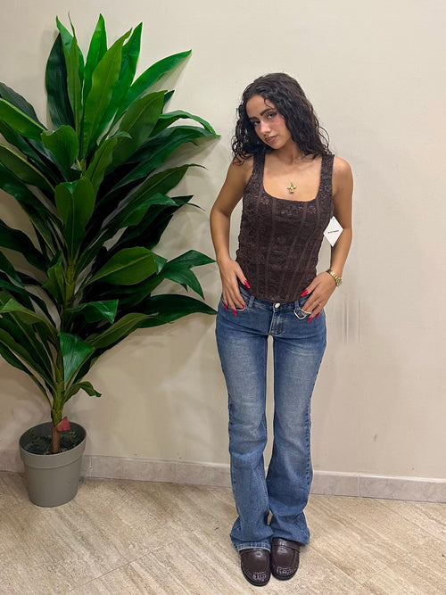 Jeans vita bassa