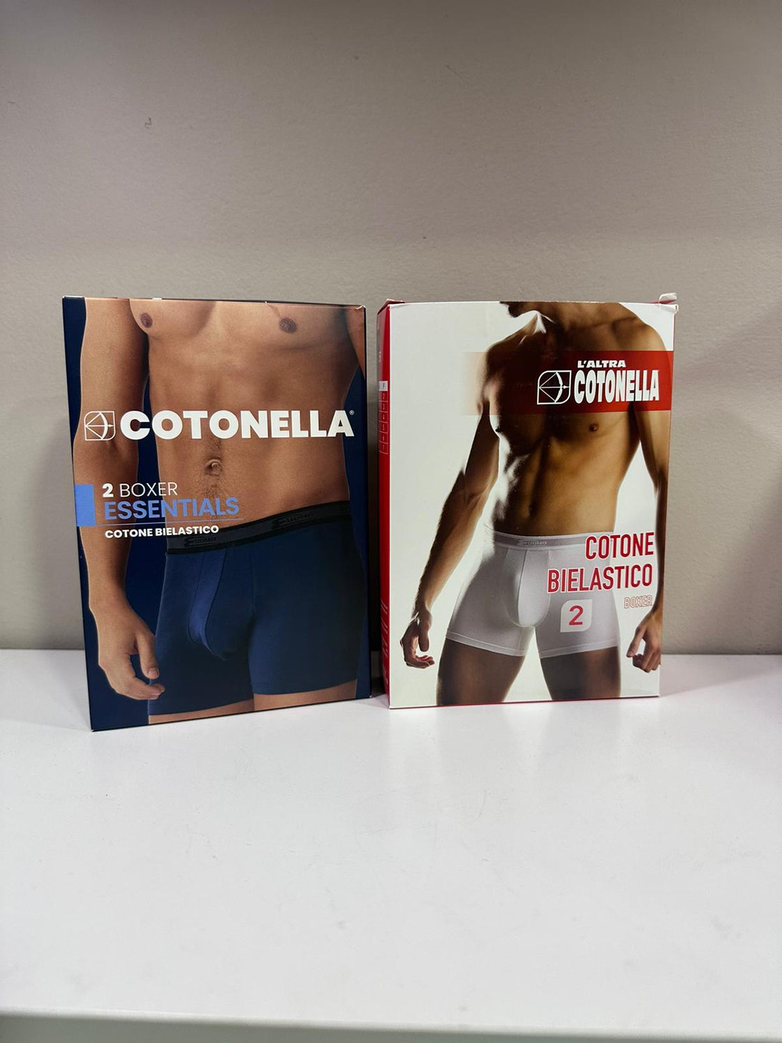 Cotonella boxer uomo