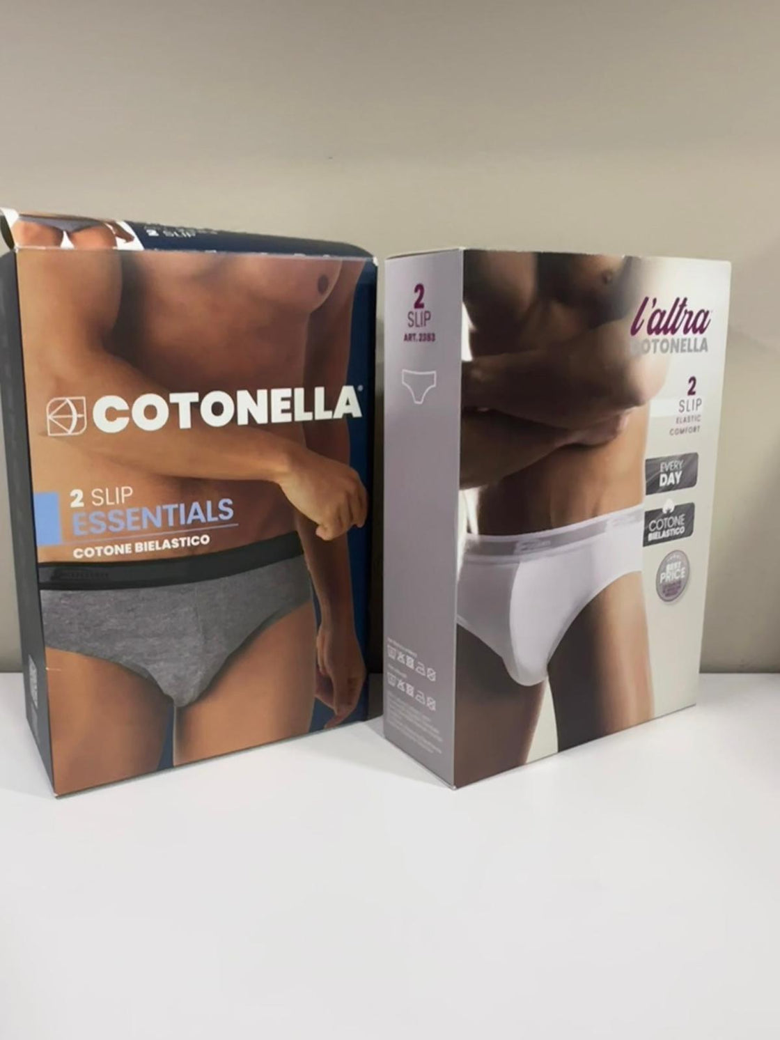 Cotonella slip uomo